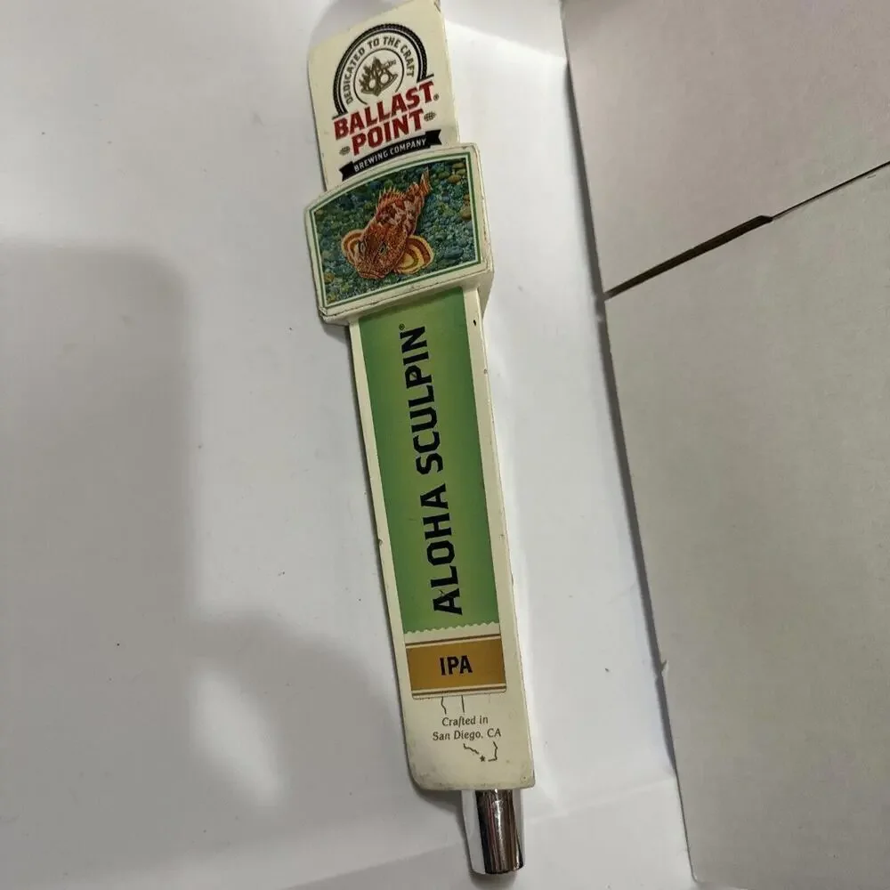 Ballast Point Beer Tap Handle Aloha Sculpin IPA California